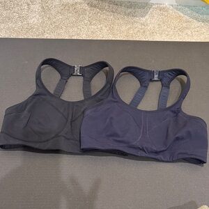 LNDR Black and Navy Sports Bras (buy both)